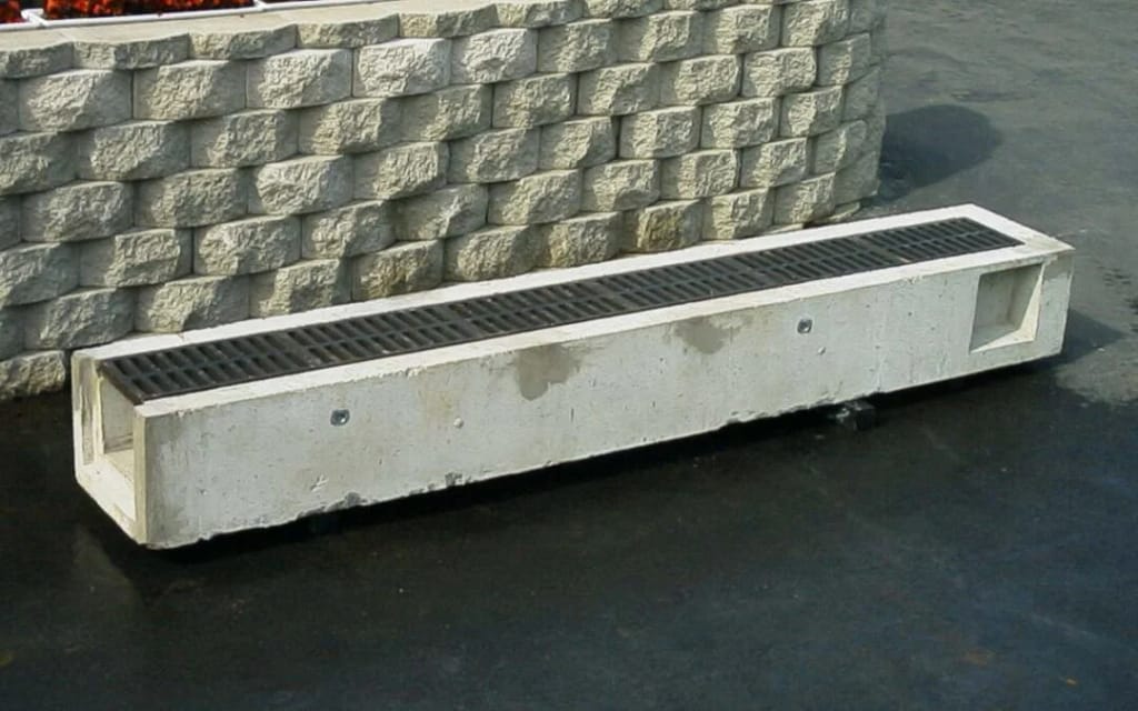 Precast Concrete Trench Drain in Alberta: Load Class, Slope, Discharge and Lead Time 1 precast concrete trench drain