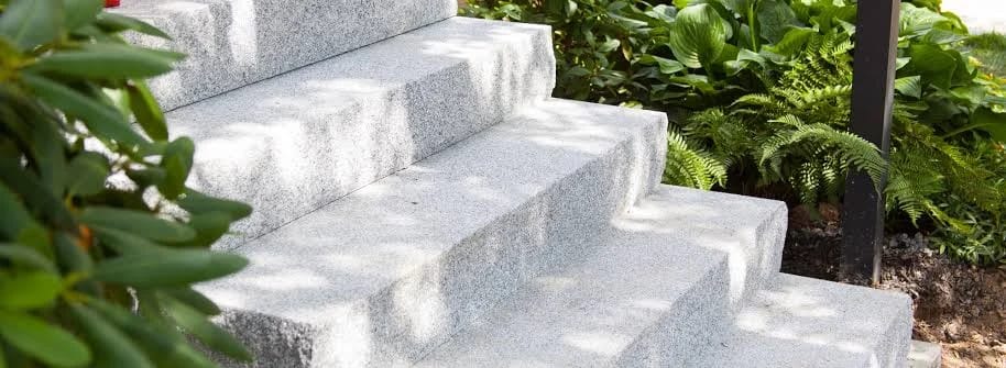 How precast concrete steps are made — and set at your Calgary entry in a single morning 3 steps