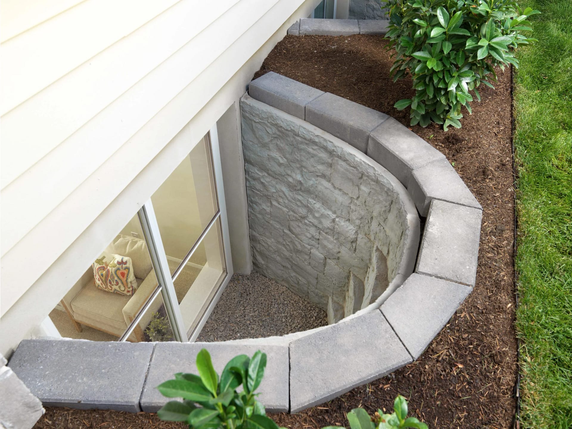 Precast Window Wells 13 Code-compliant egress window well