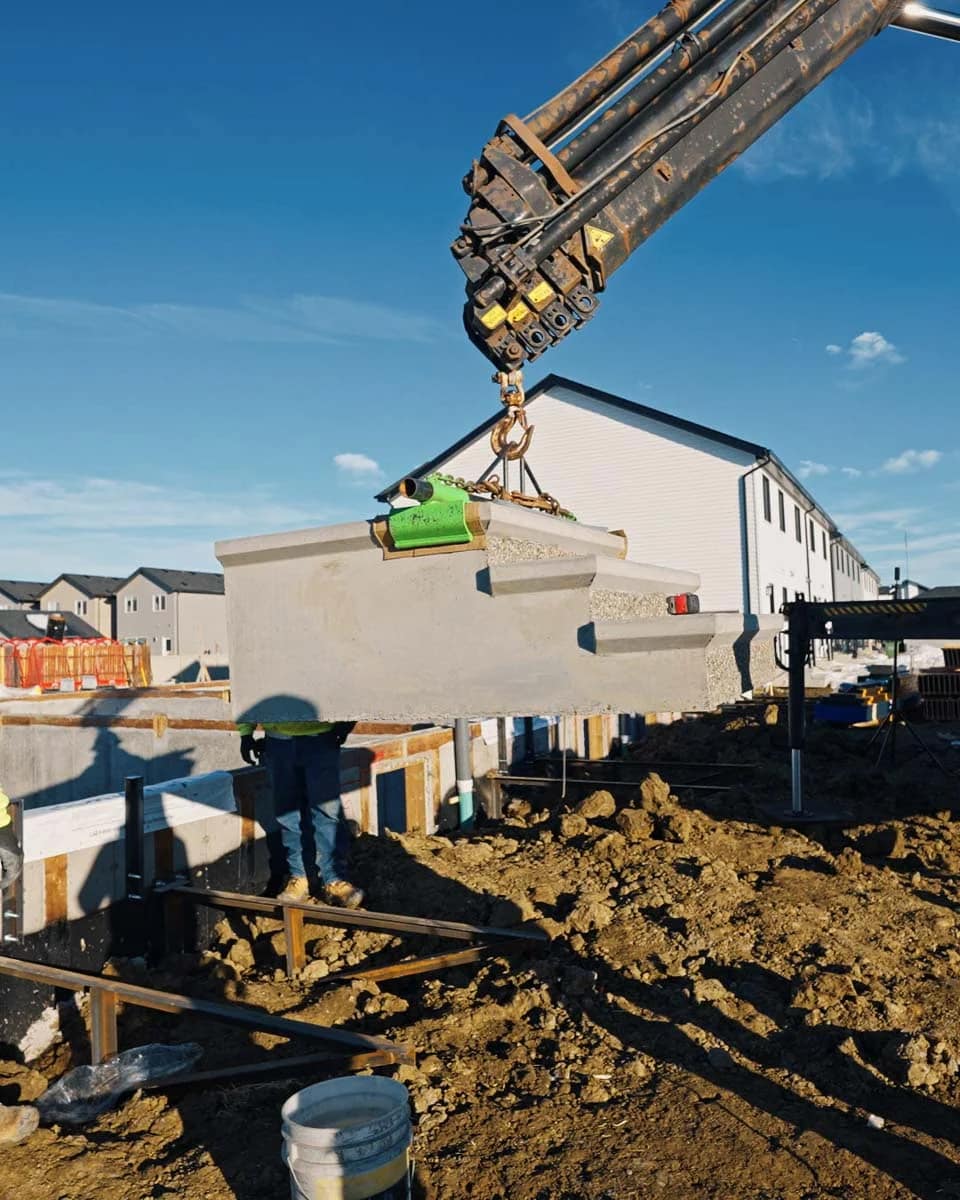 Precast Stairs 14 Cost-effective precast stair install